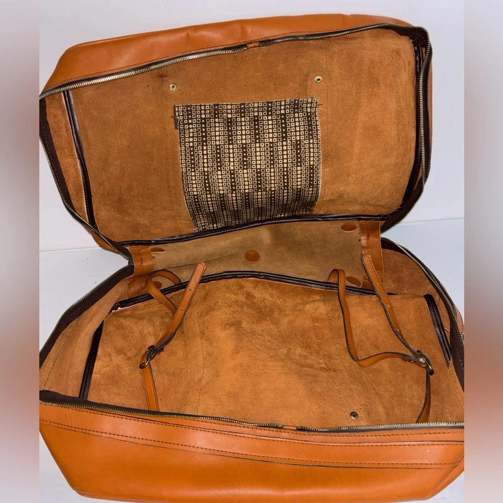 Vintage Condor USA Classic Brown Leather Men's Travel Bag